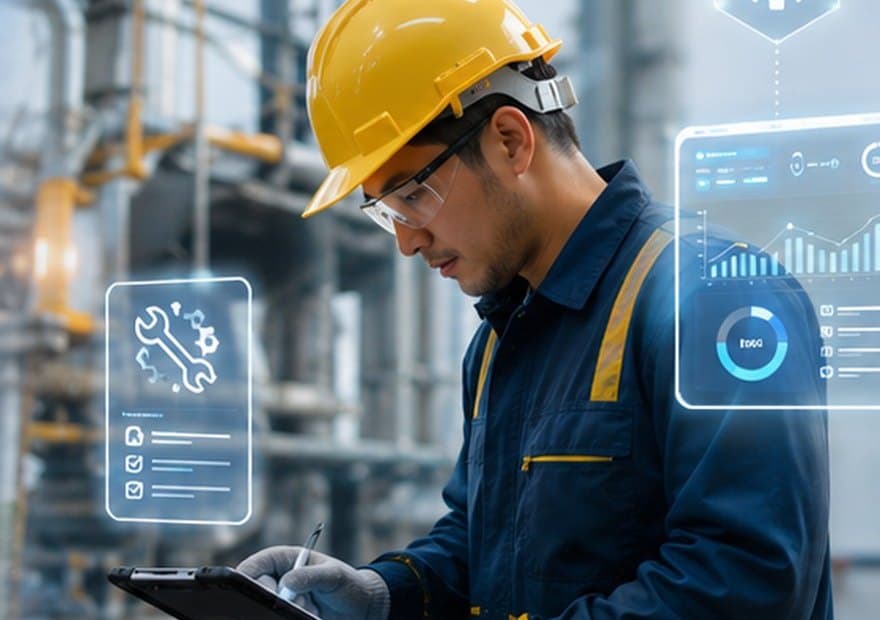 Ilustrasi penggunaan EMMS — Elevator Maintenance Management System